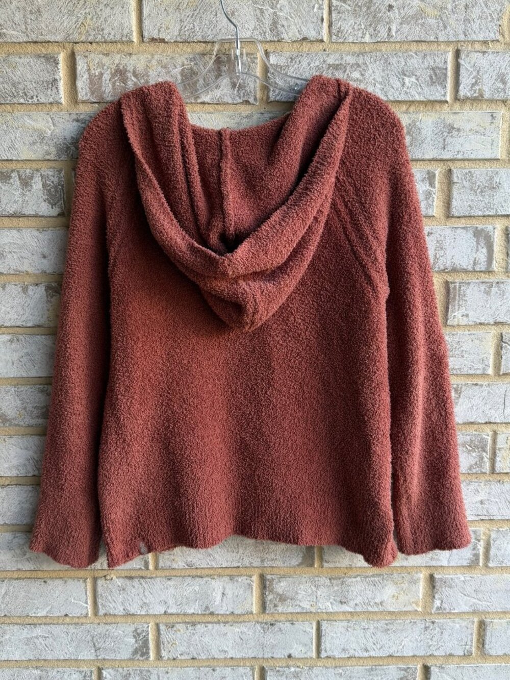 Tommy Bahama Island Soft Long Sleeve Hooded Brown Sweater Women's Size S. - Picture 2 of 8